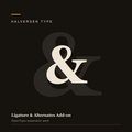 Ligature and Alternates OpenType add-on cover